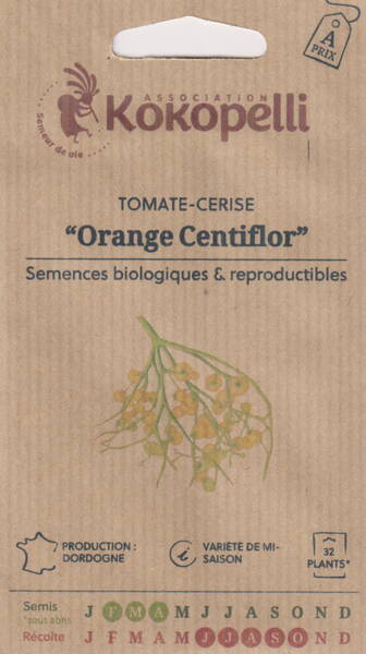 Tomate "Orange Centiflor"